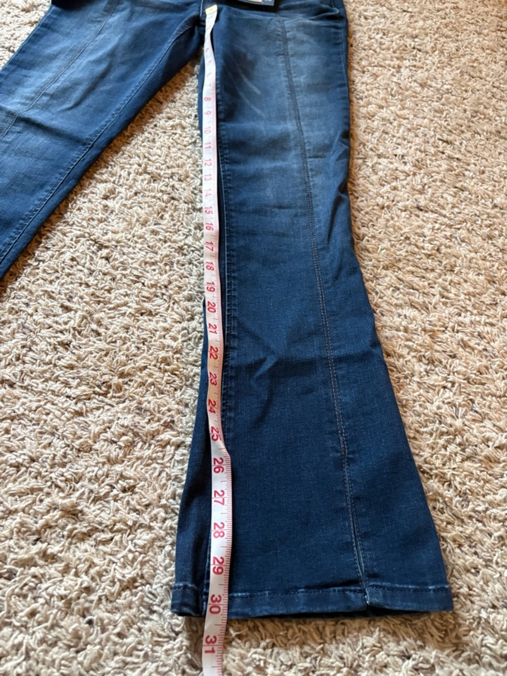 Democracy Women’s Dark Indigo Flare Jeans - Picture 6 of 6
